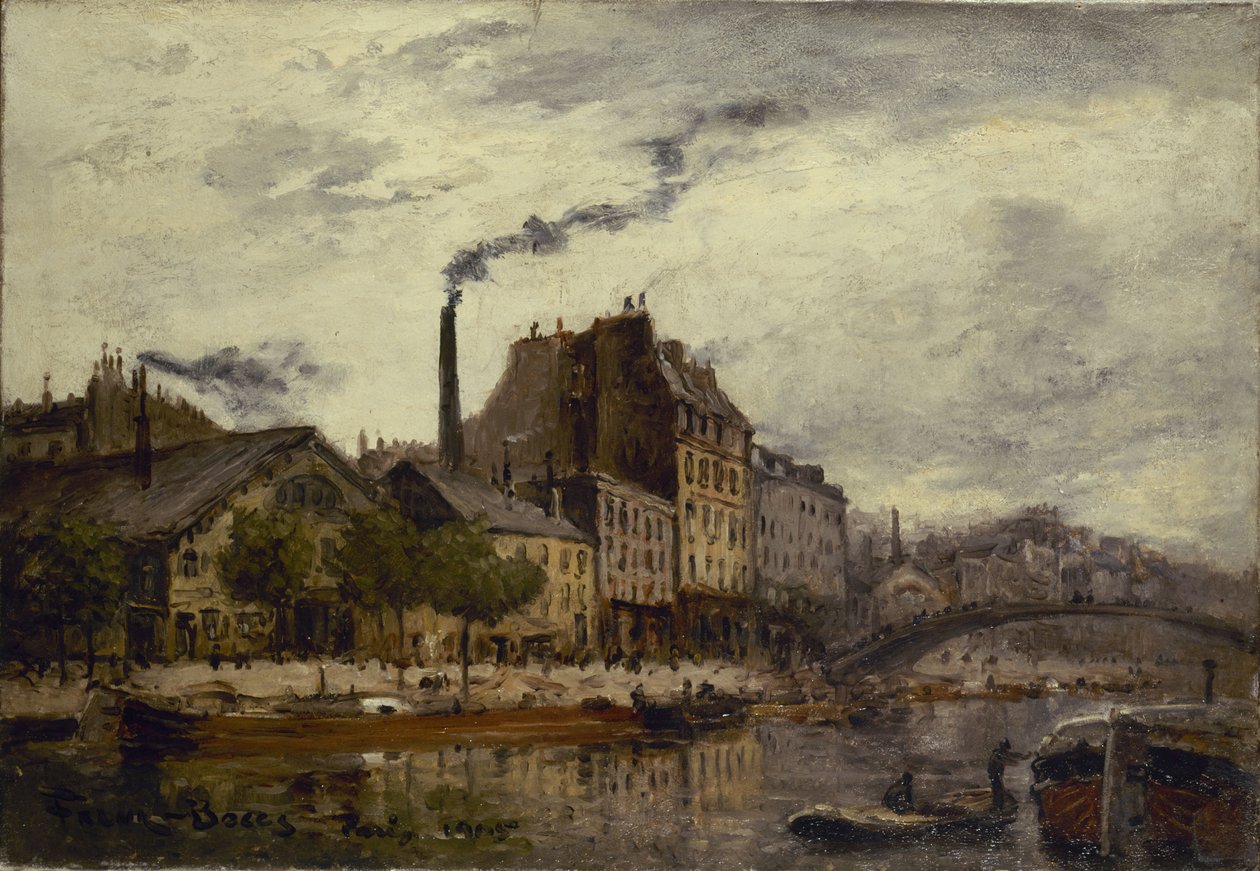 Quay de Valmy, 1905 av Frank Myers Boggs