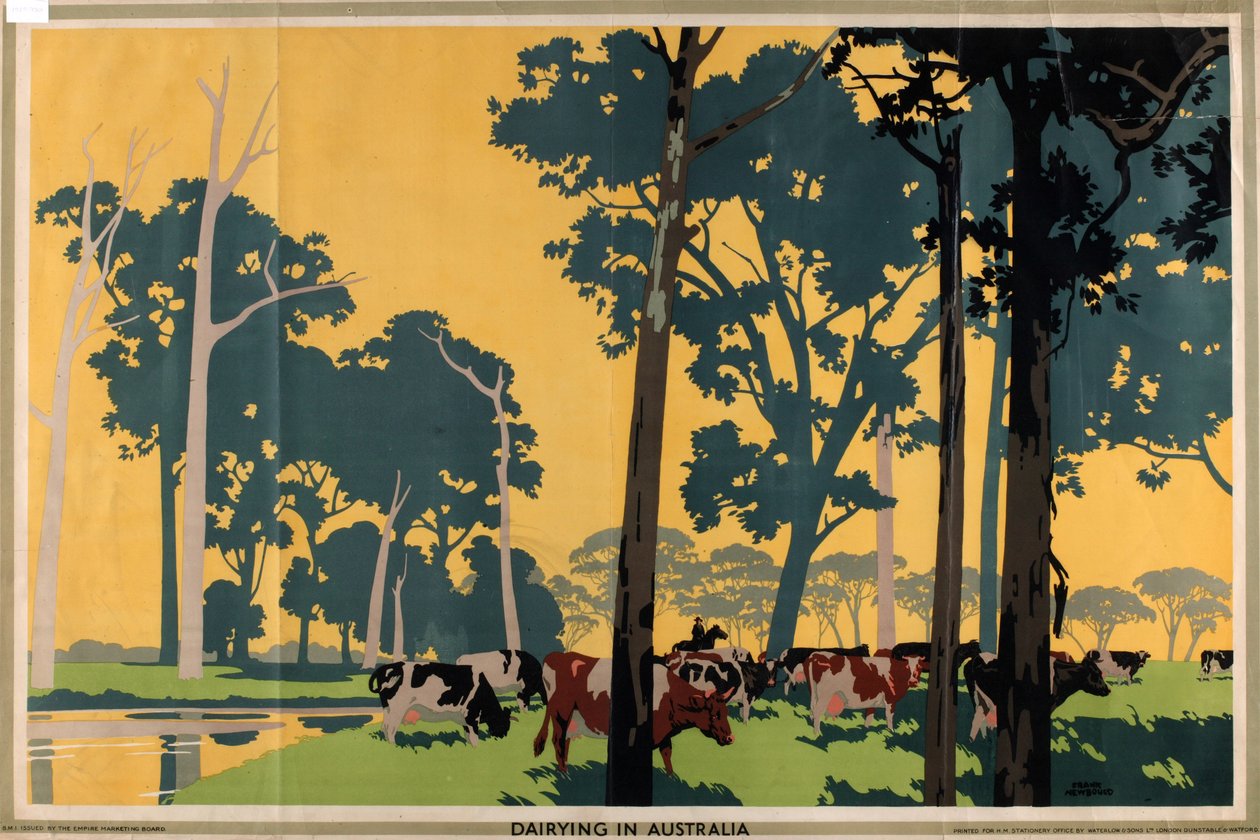 Dairying in Australia, från serien 