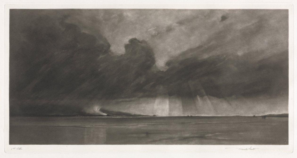 Molnmarsch över Sands of Dee av Frank Short