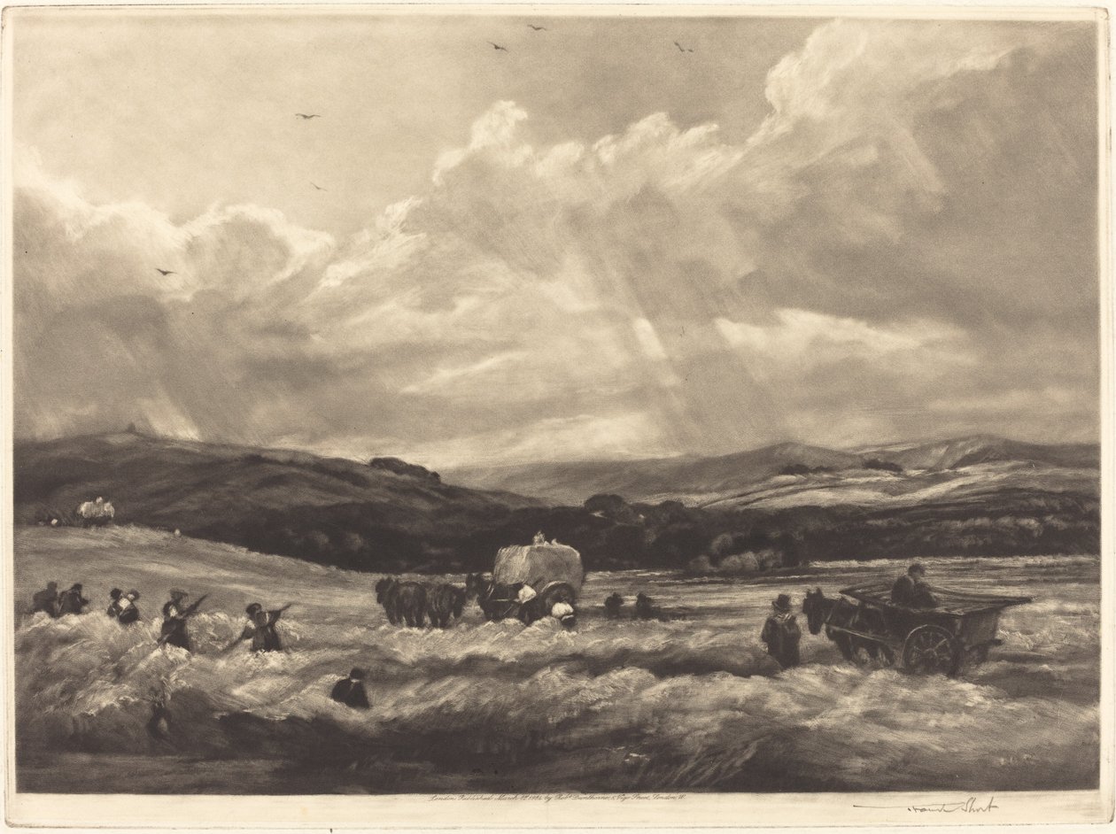 Hayfield i Yorkshire, 1904. av Frank Short