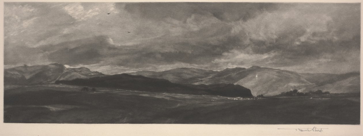 Shap Fells, ca 1902 av Frank Short
