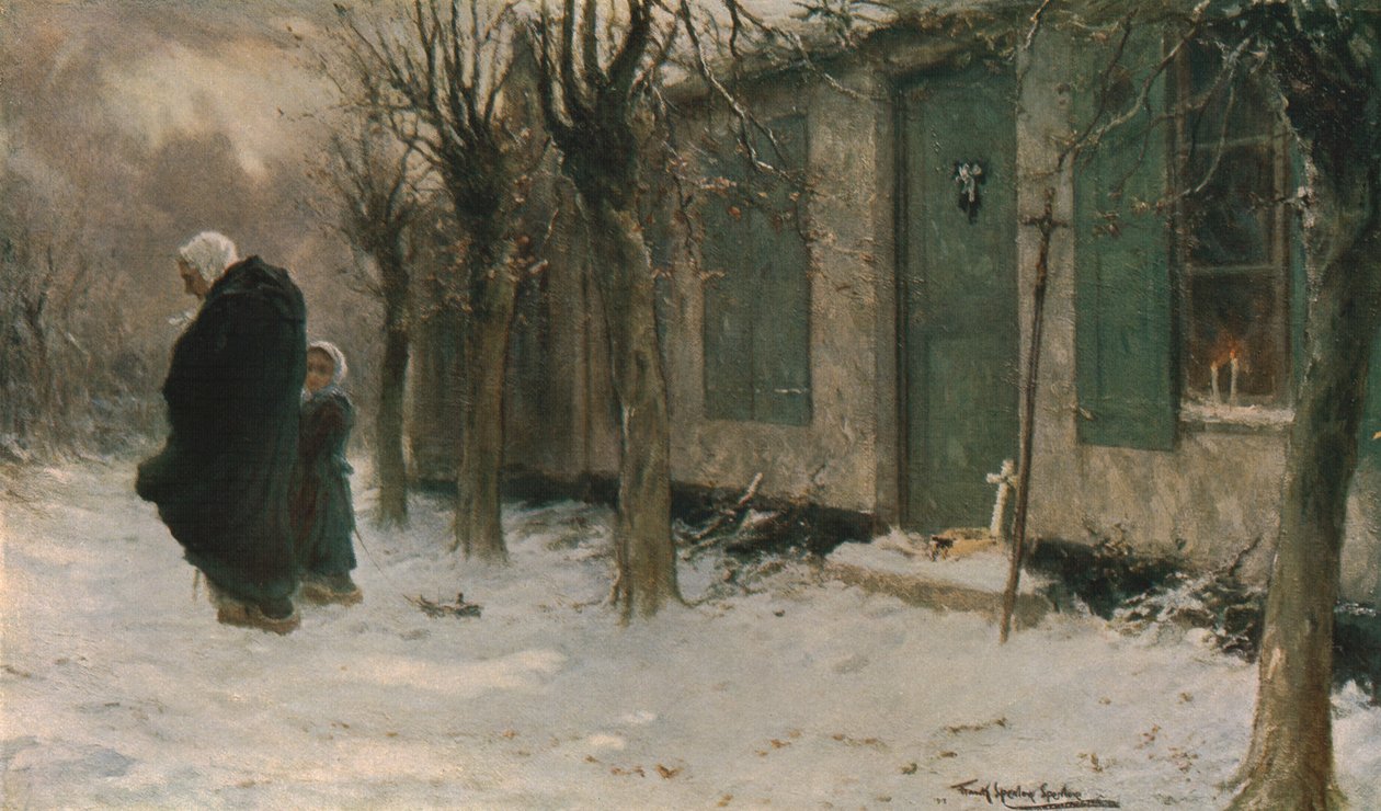 The Green Shutters: Viaticum, Belgien, 1918, c1930. av Frank Spenlove Spenlove