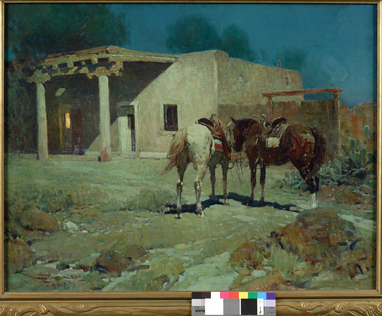 Södra natten, 1927 av Frank Tenney Johnson