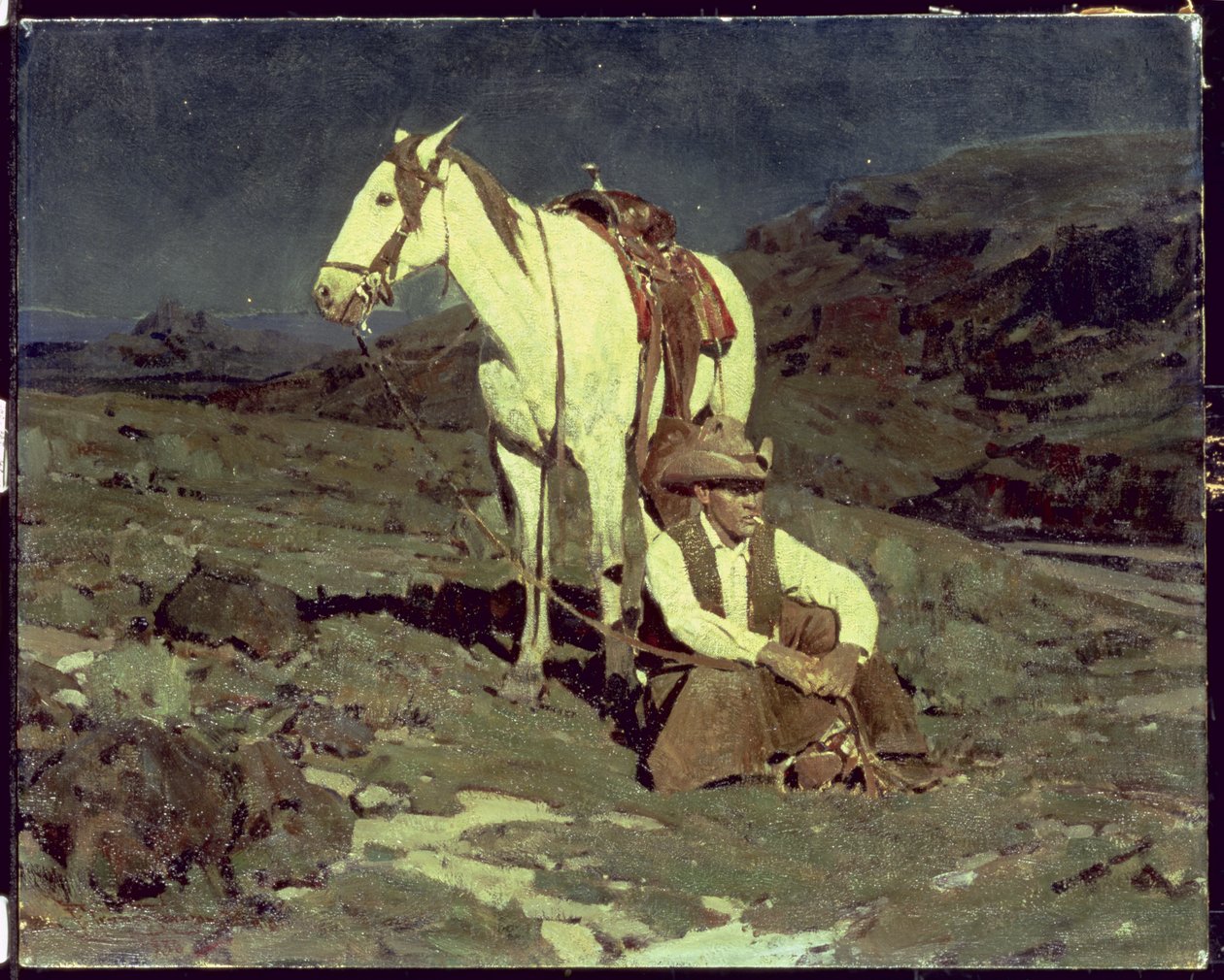 Natthöken av Frank Tenney Johnson