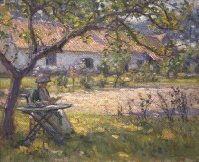 Dags för te av Frank Townhouse Hutchings