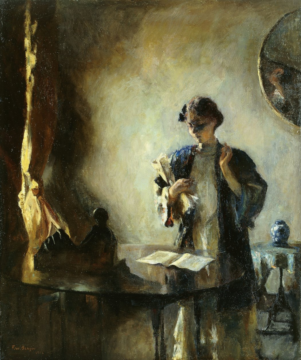 Interiör av Frank Weston Benson