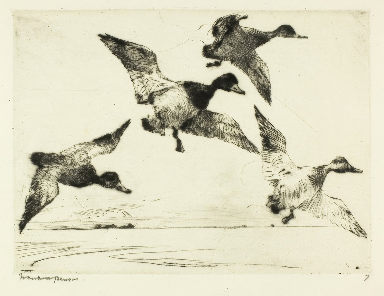 rödhåriga av Frank Weston Benson