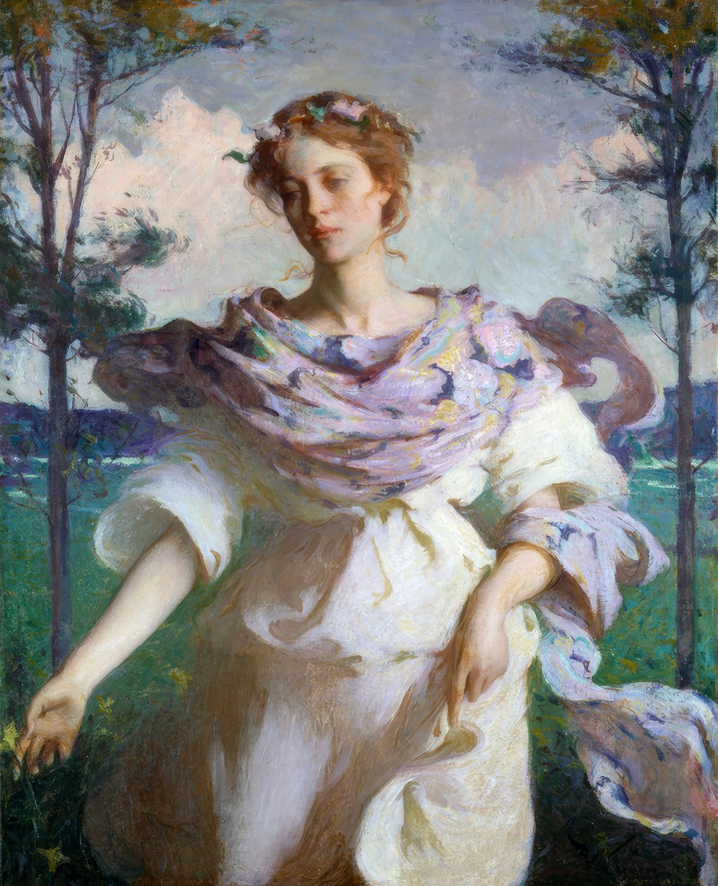 Sommar av Frank Weston Benson