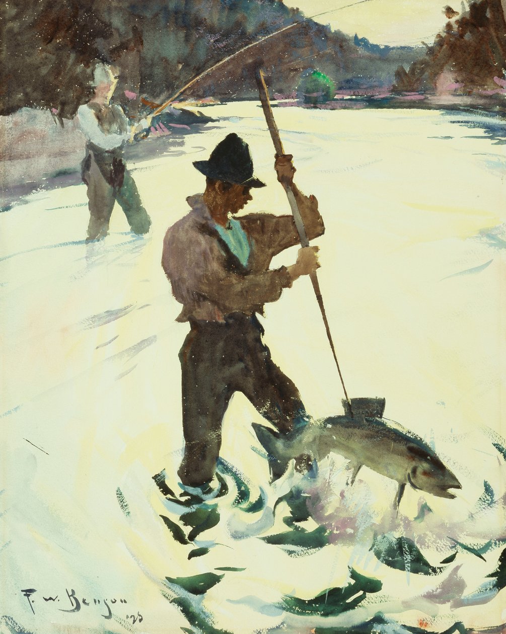 Spjutfiske av Frank Weston Benson