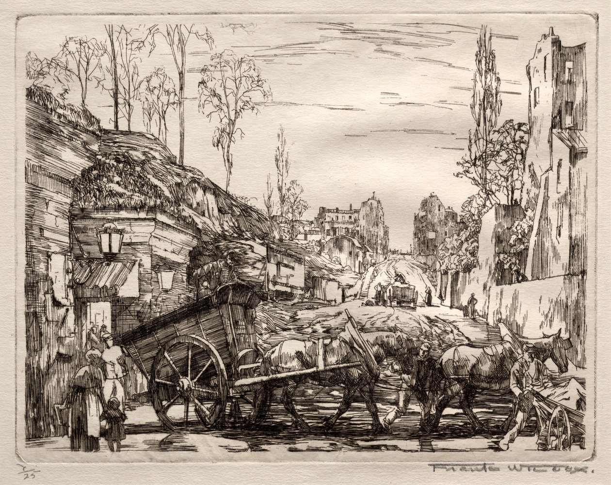 Paris port av Frank Wilcox