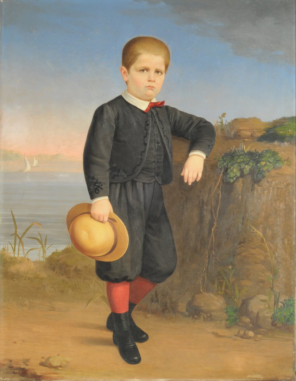 Retrato de Eduardo Lahitte Uribelarrea  av Franklin Rawson