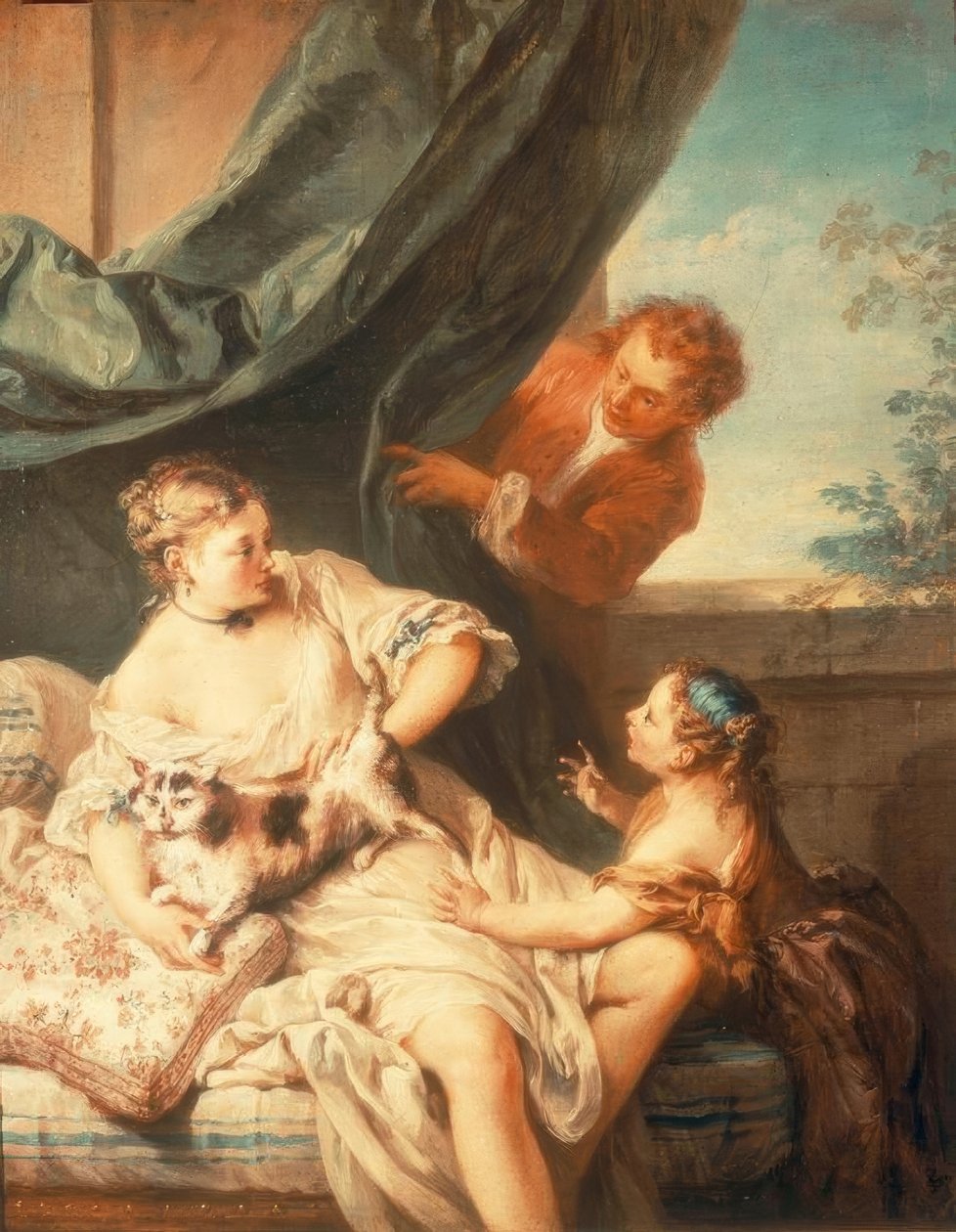 Den oväntade besökaren av François Boucher