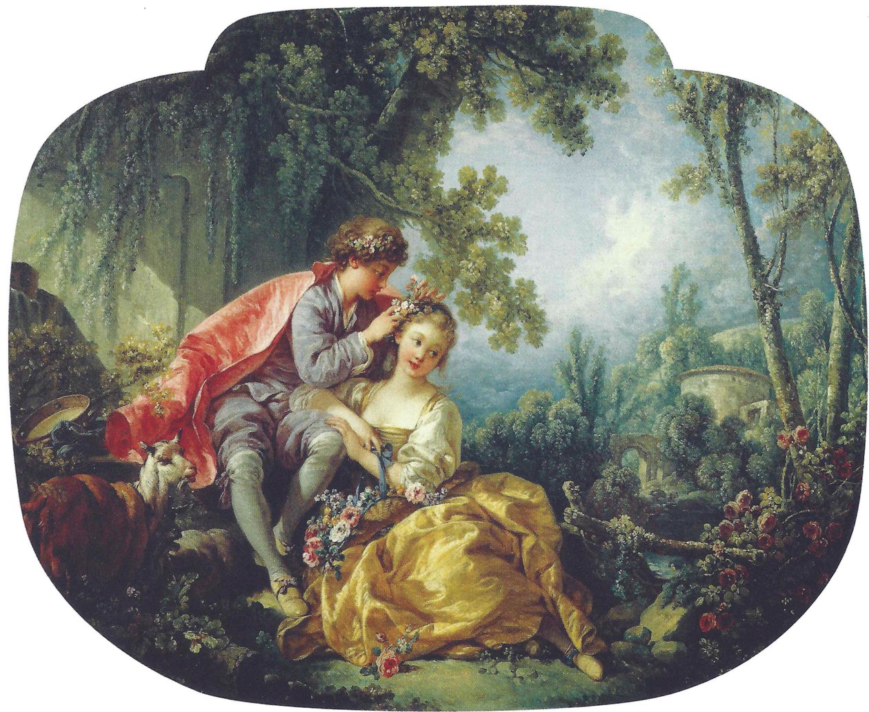Die vier Jahreszeiten: Frühling av François Boucher