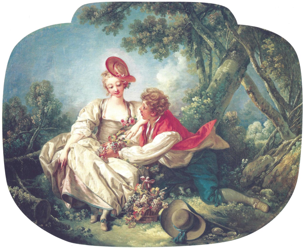 Die vier Jahreszeiten: Herbst av François Boucher