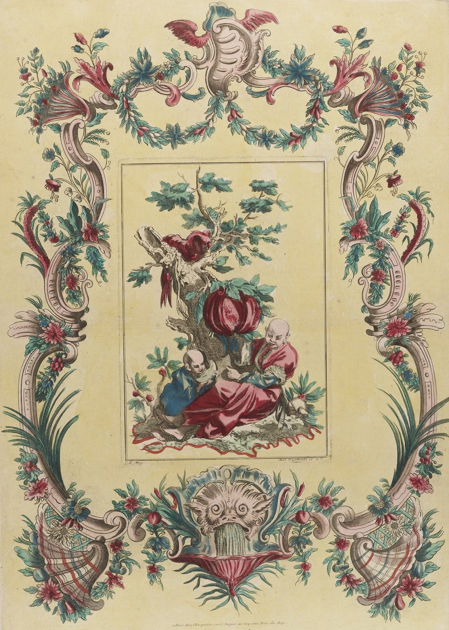 Brandskärm- Känslan av smak av François Boucher