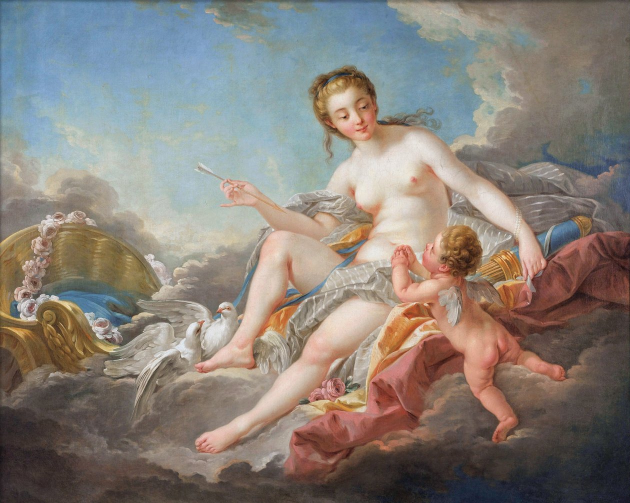 LAmour désarmé av François Boucher
