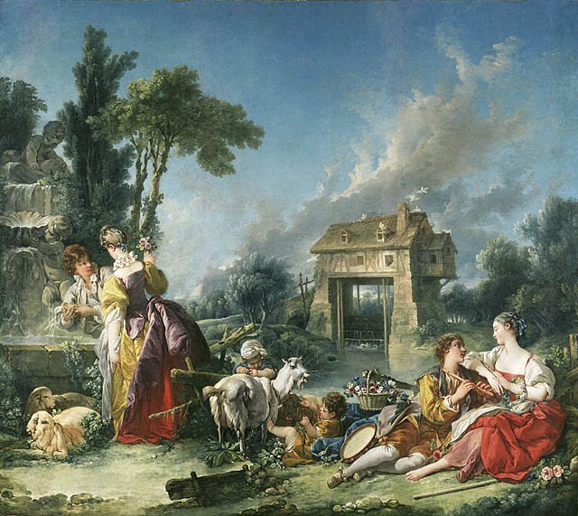 La fontaine damour av François Boucher