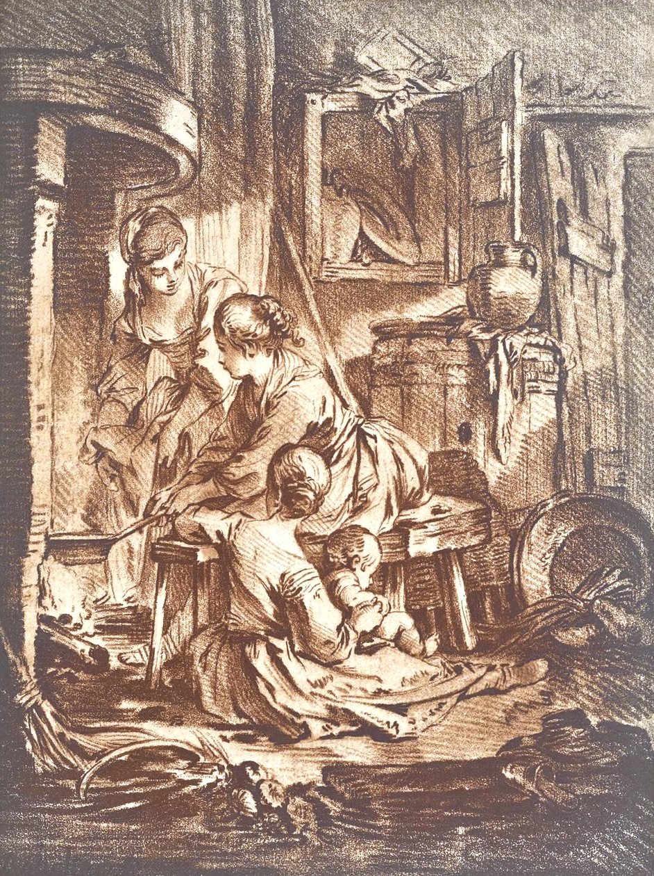 Les Crêpes av François Boucher