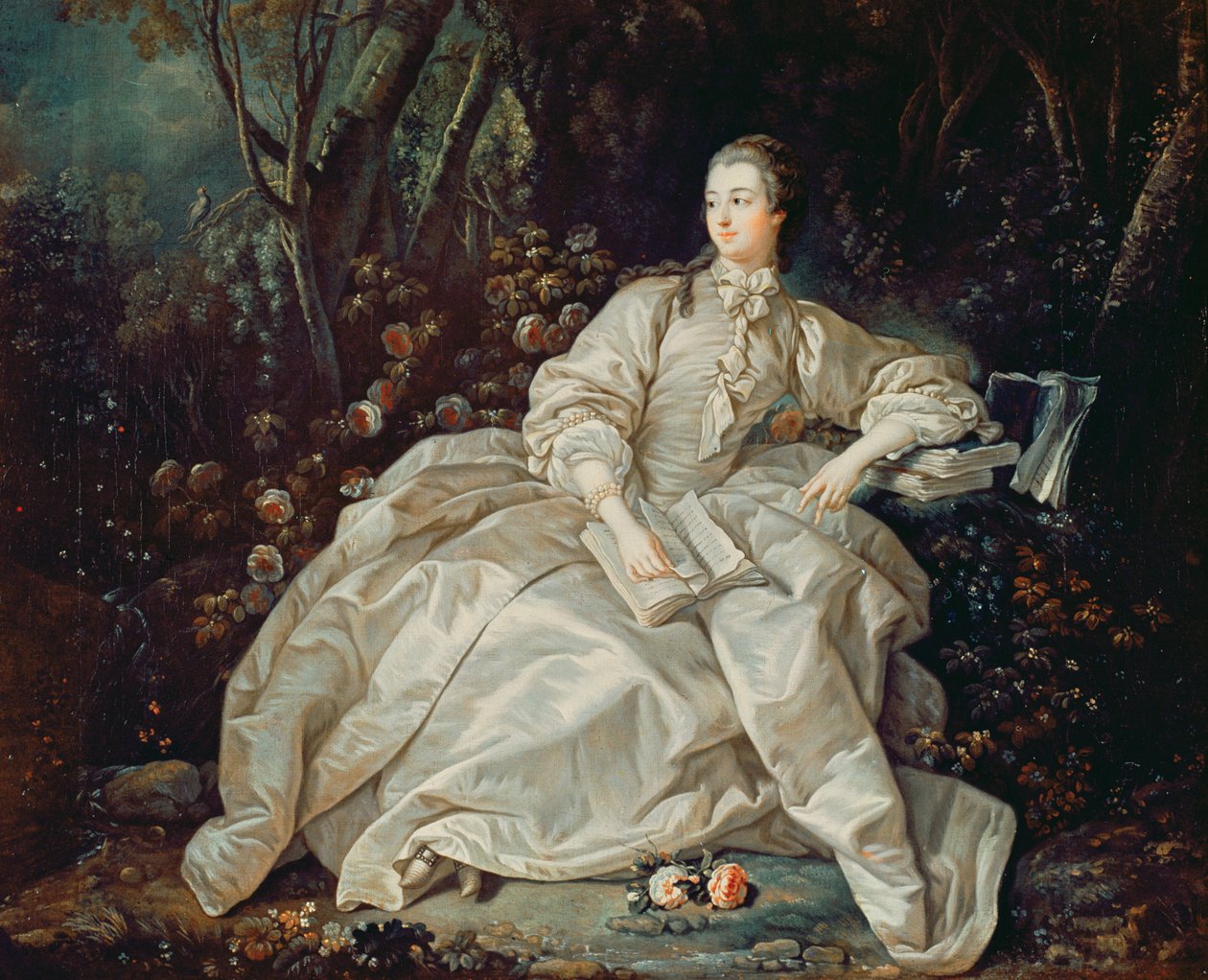 Madame de Pompadour (1721-64) av François Boucher