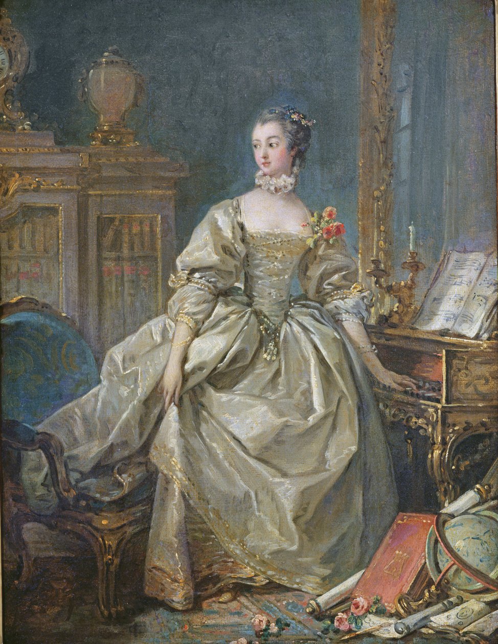 Madame de Pompadour (1721-64) av François Boucher