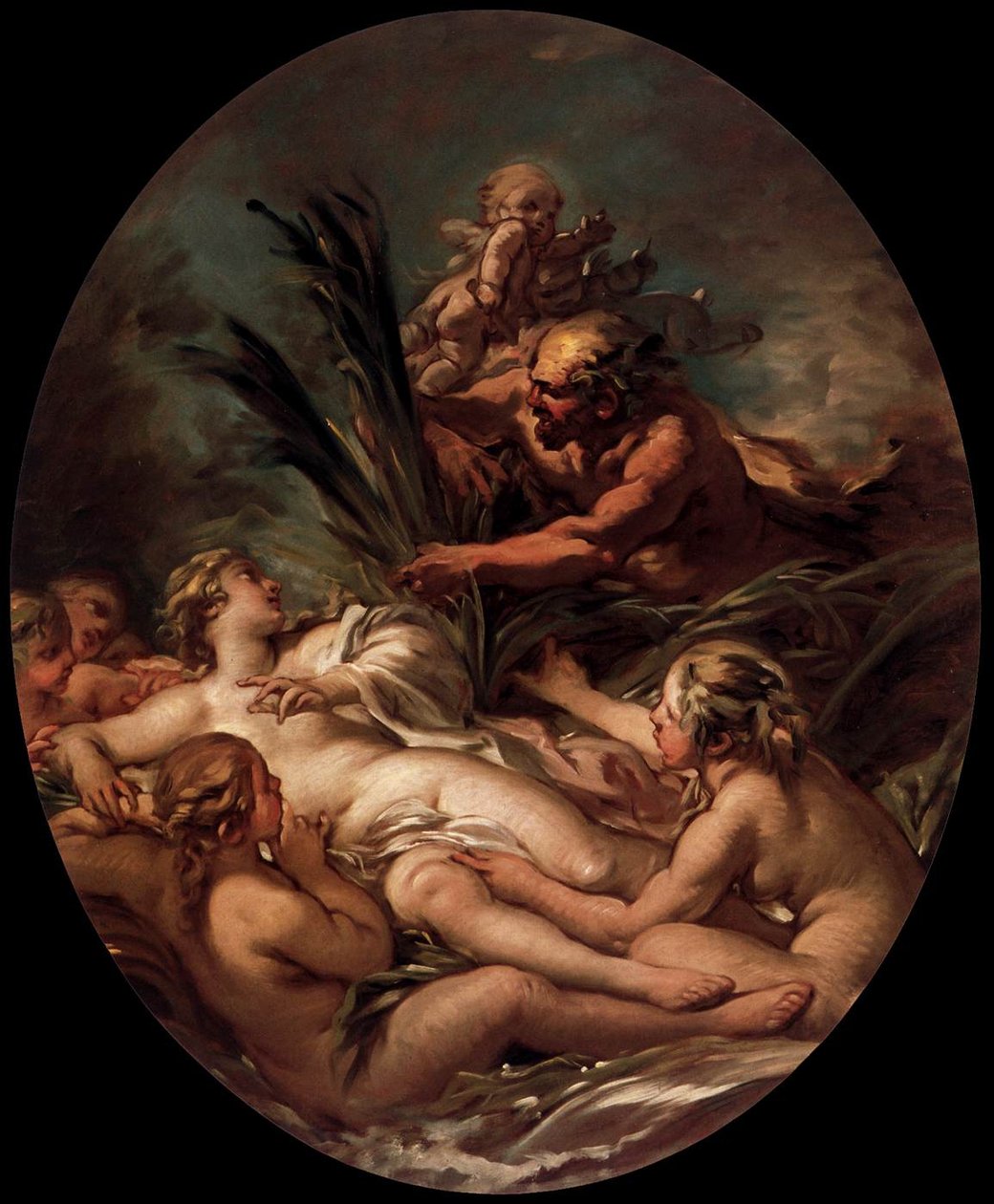 Pan and Syrinx av François Boucher