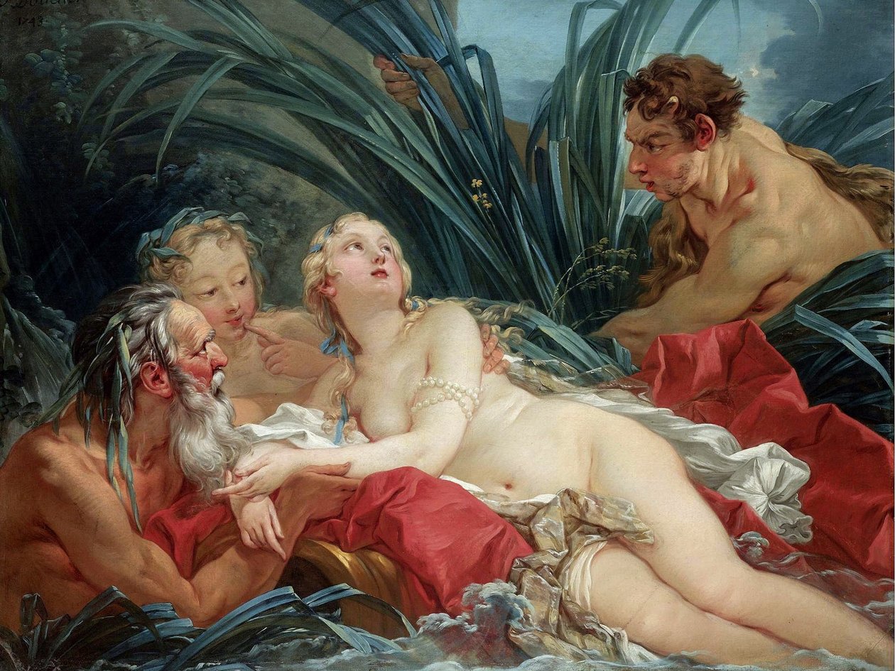 Pan and Syrinx av François Boucher