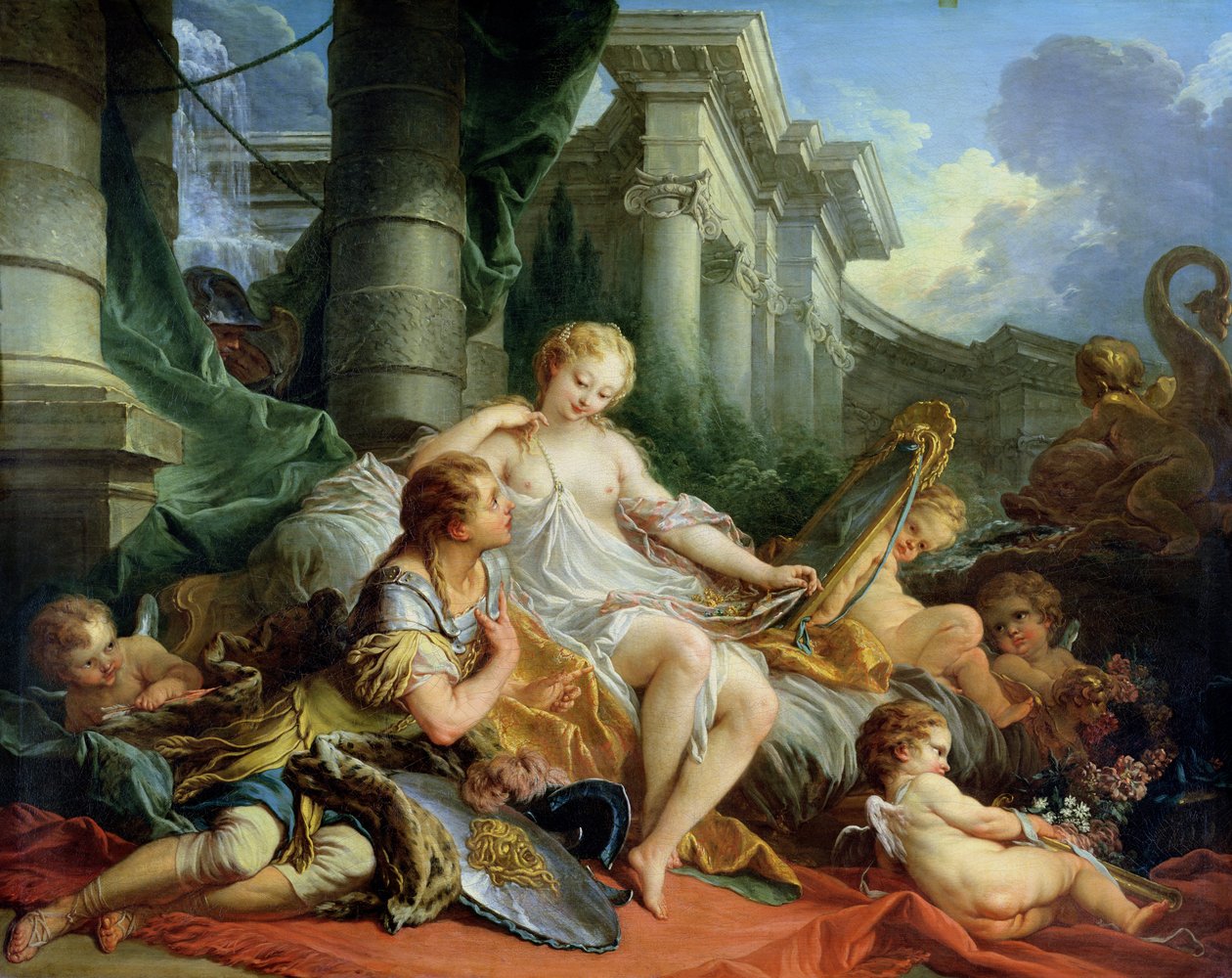Rinaldo ma Armida, 1733 swed av François Boucher