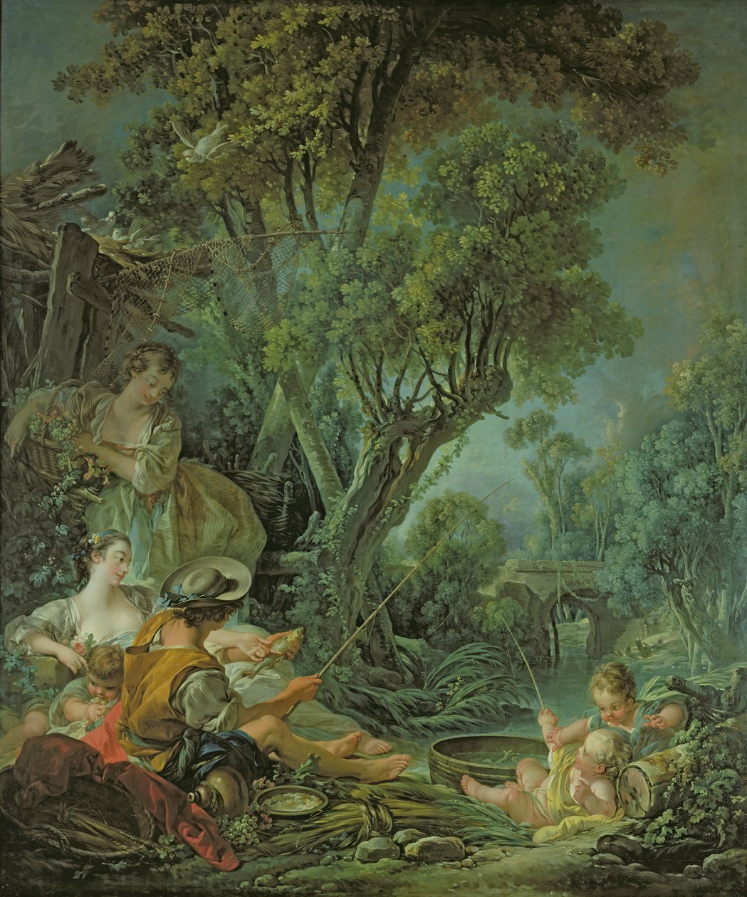 Sportfiskaren, 1759 av François Boucher