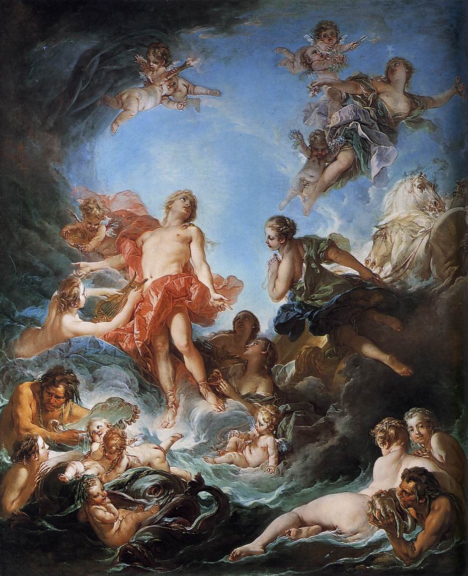 The Rising of the Sun av François Boucher