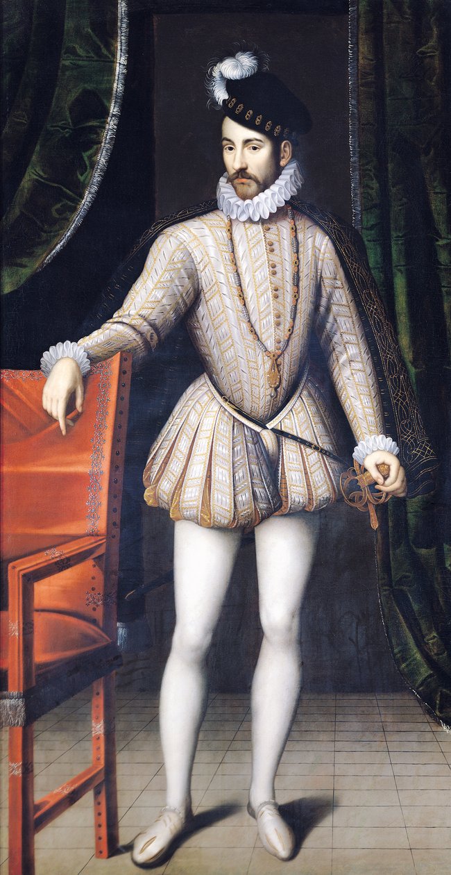 Karl IX (1550-74), kung av Frankrike av François Clouet