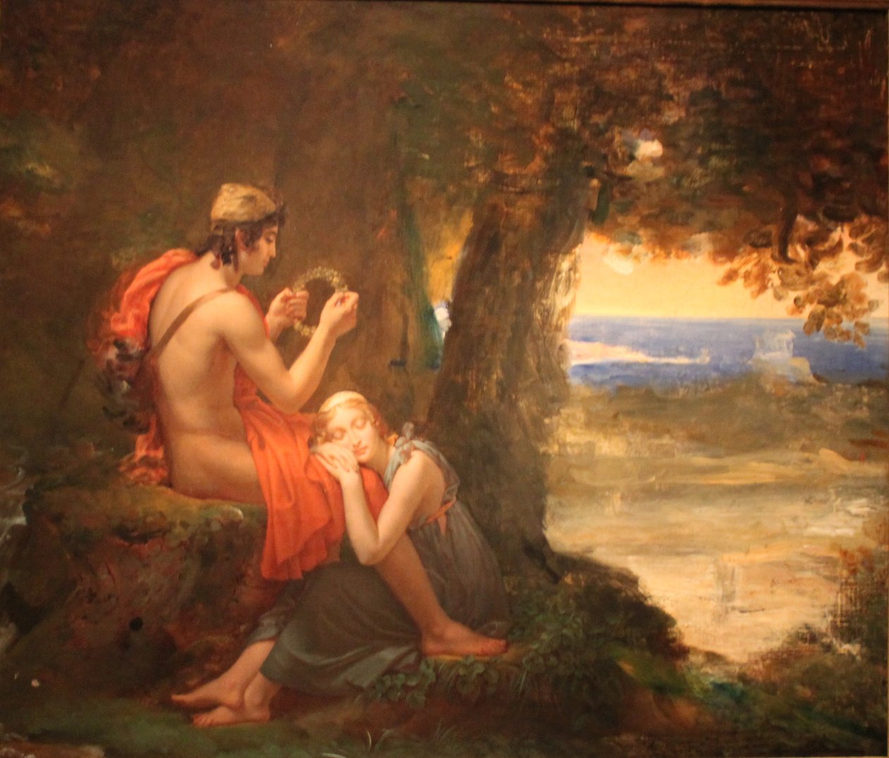 Daphnis and Chloe av Baron François Pascal Simon Gérard
