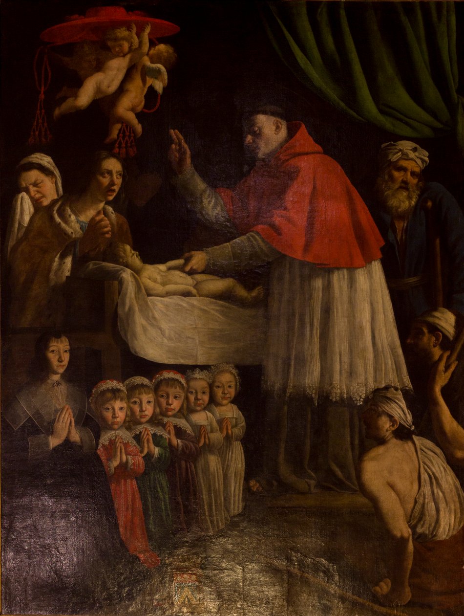 Miraklet av Saint Bonaventure av François Lombard