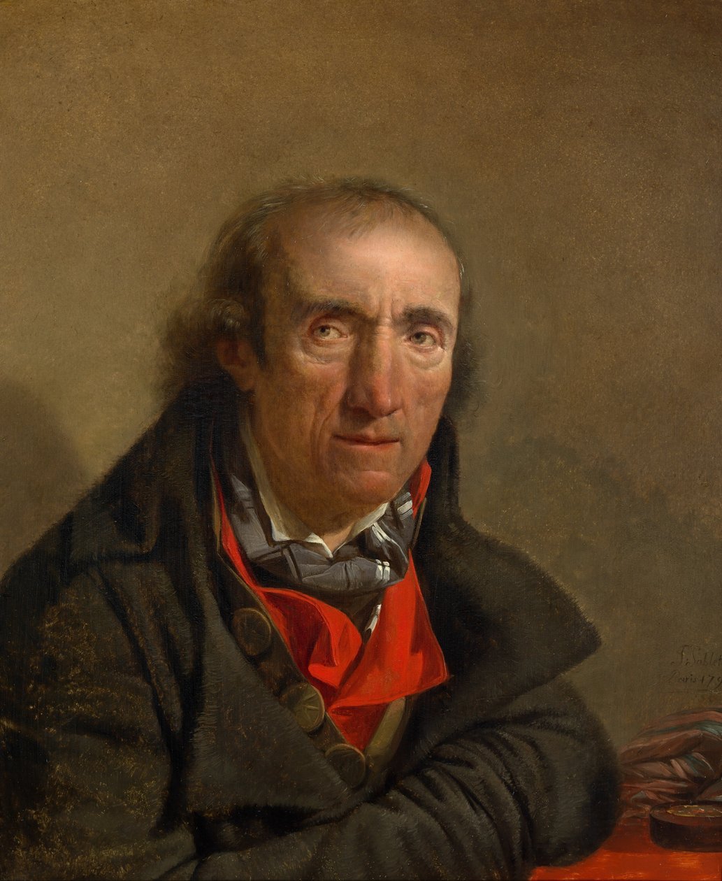 Porträtt av en revolutionär av François Sablet