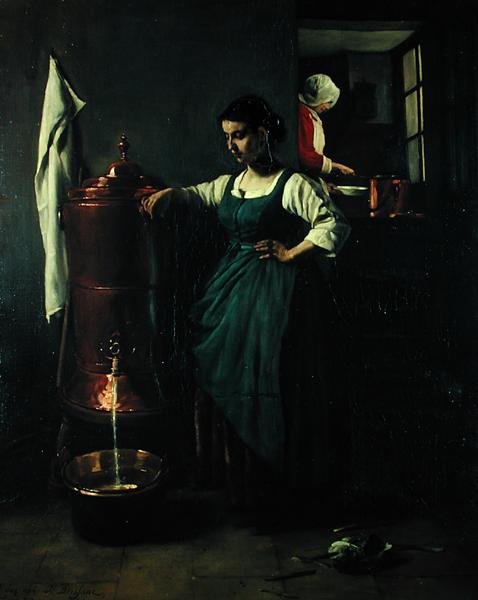 Koppardricksfontänen, 1861 av François Bonvin