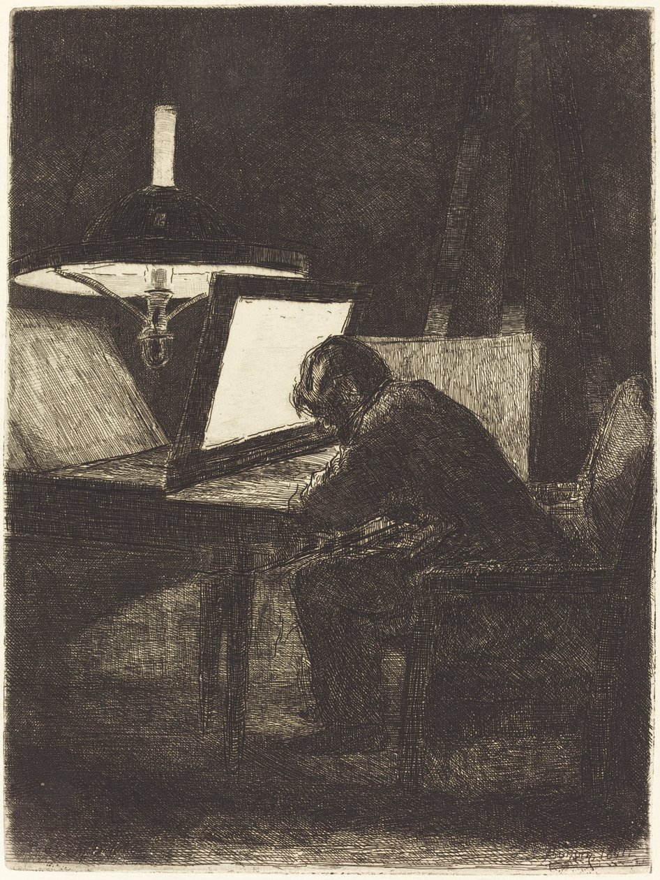 Tryckare av François Bonvin