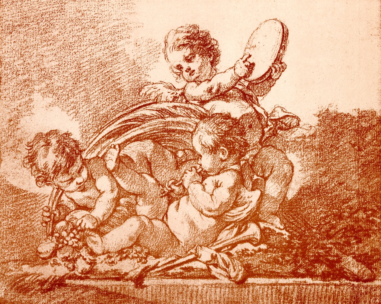 Allegori om hösten av François Boucher