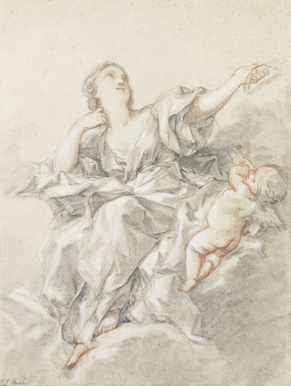 Astronomi; L"Astronomie, av François Boucher