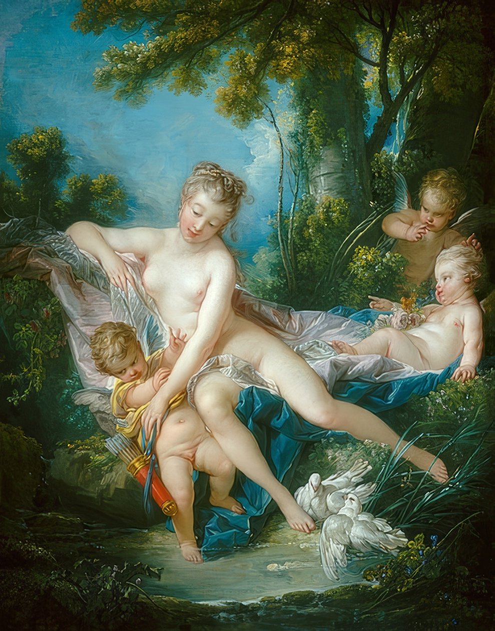 Venus bad. 1751 av François Boucher