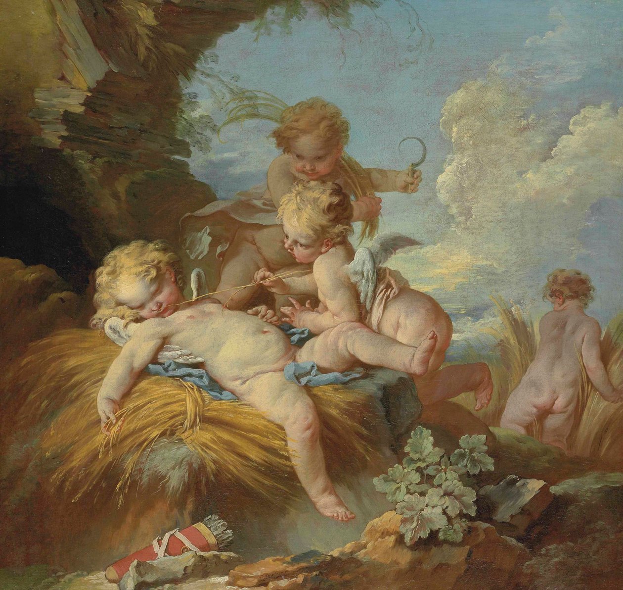 Boucher - The Harvesting Love, Ananoff och Wildenstein, 63 av François Boucher