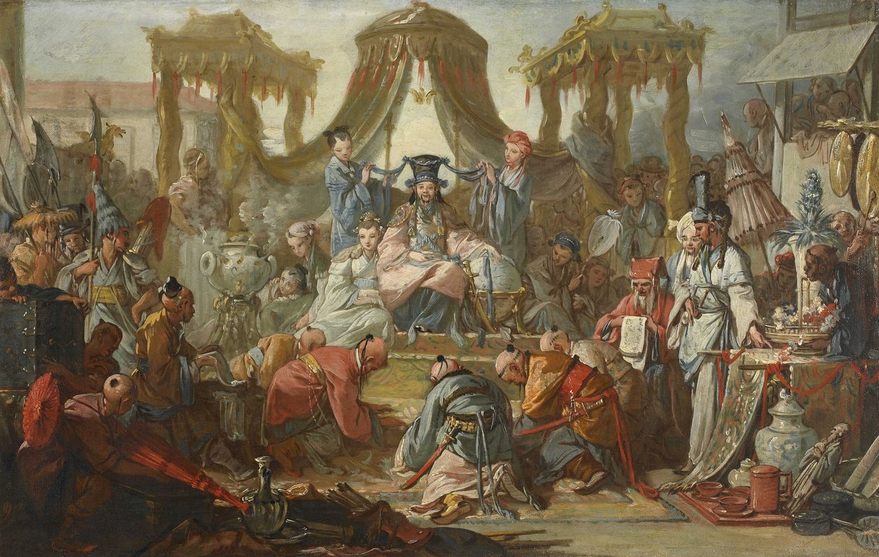 Boucher - Den kinesiske kejsarens audiens, 1742 ca av François Boucher