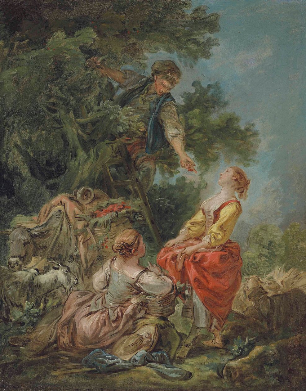 Slaktare - La Cueillette des Cerises av François Boucher