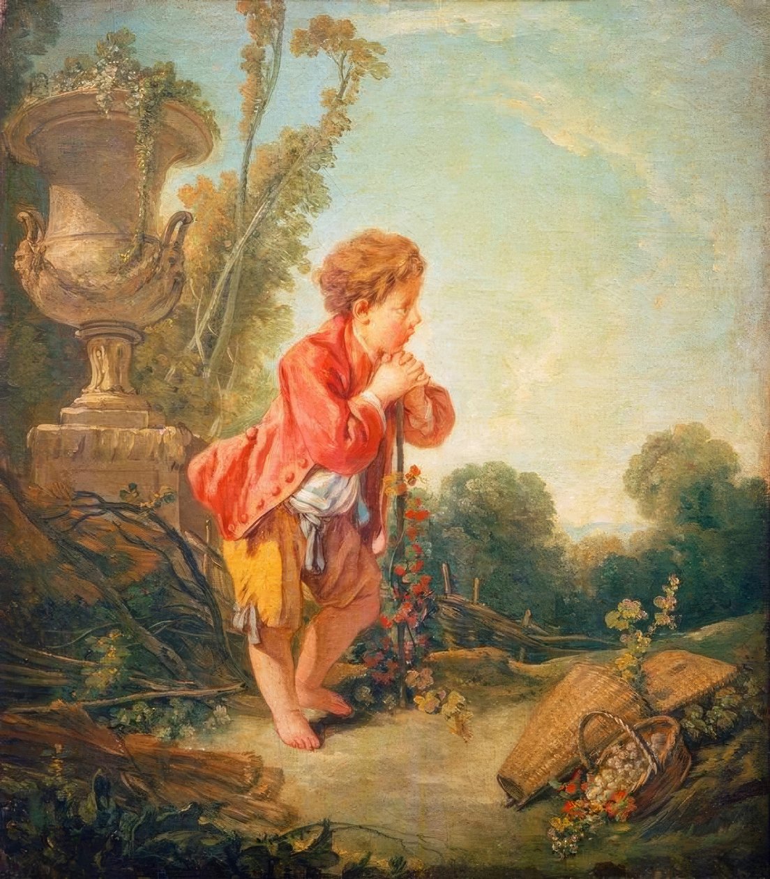 Den lilla vinmakaren av François Boucher