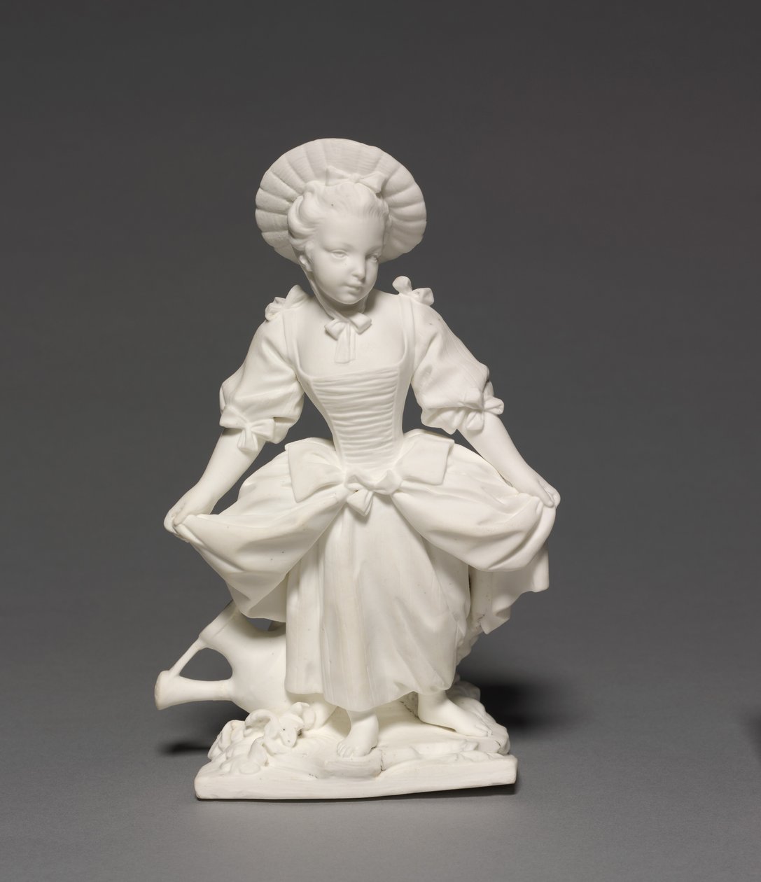 Dansarens figur, tillverkad av Vincennes Factory, modellerad av Pierre Blondeau, 1748-1752 av François Boucher