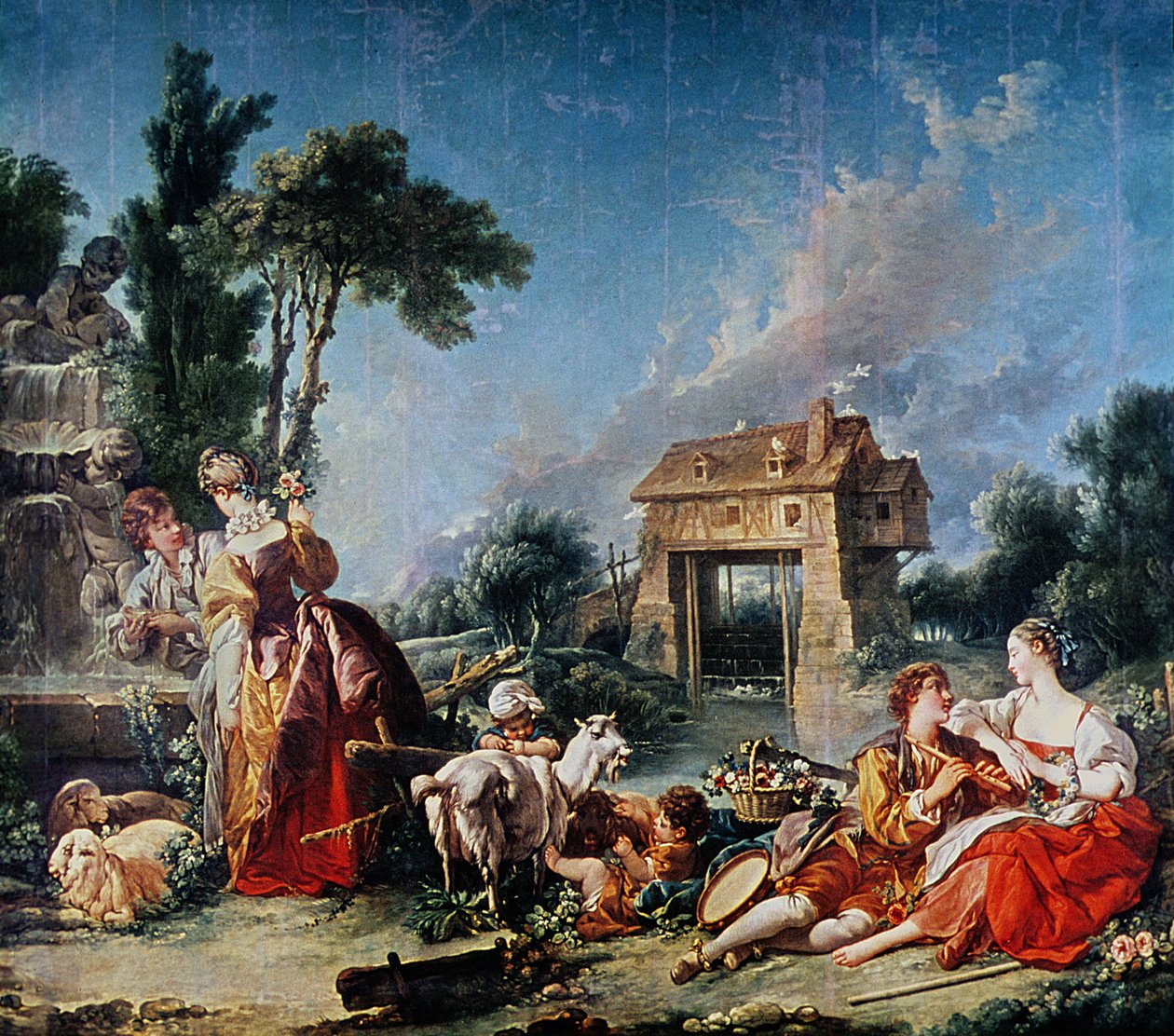 Kärlekens fontän, 1748 av François Boucher