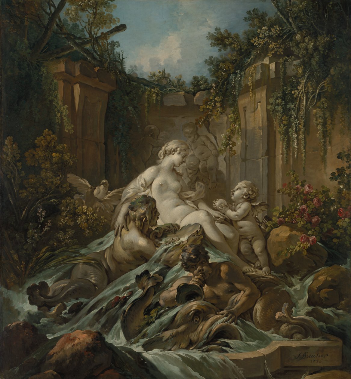 Venus fontän av François Boucher