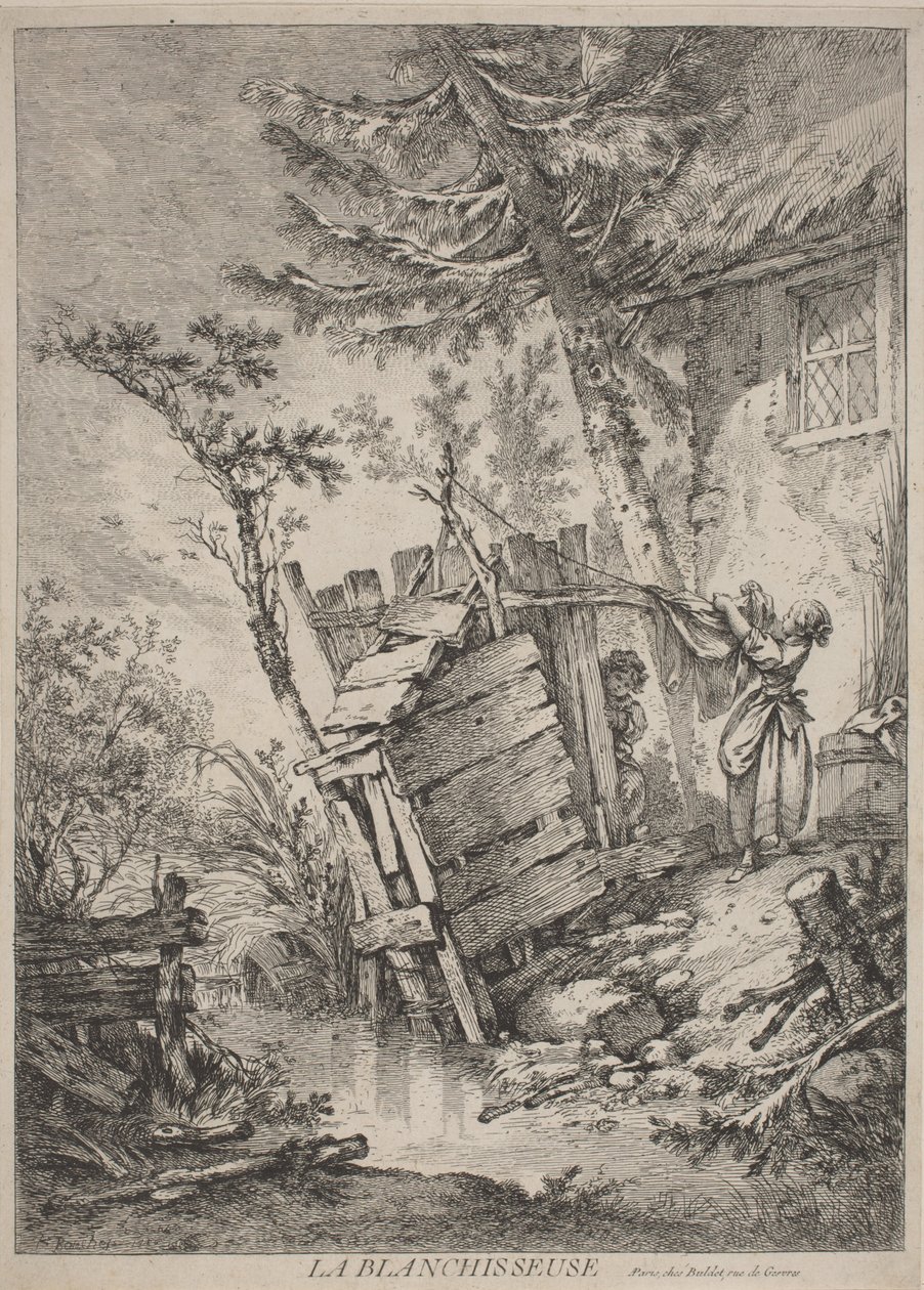 Tvätterskan av François Boucher