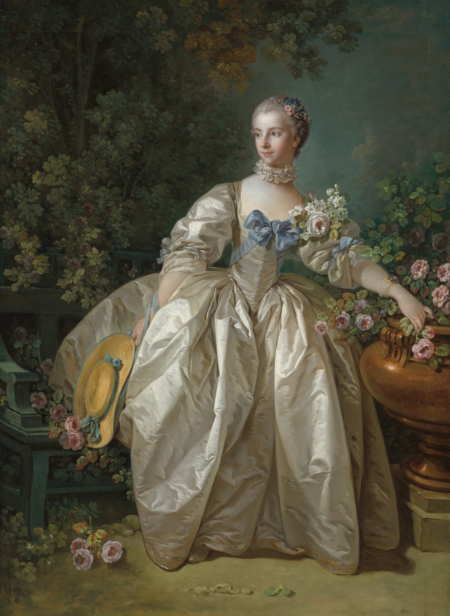 Madame Bergeret, möjligen 1766. av François Boucher