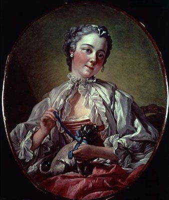 Madame Boucher, ca 1743 (olja på duk) av François Boucher