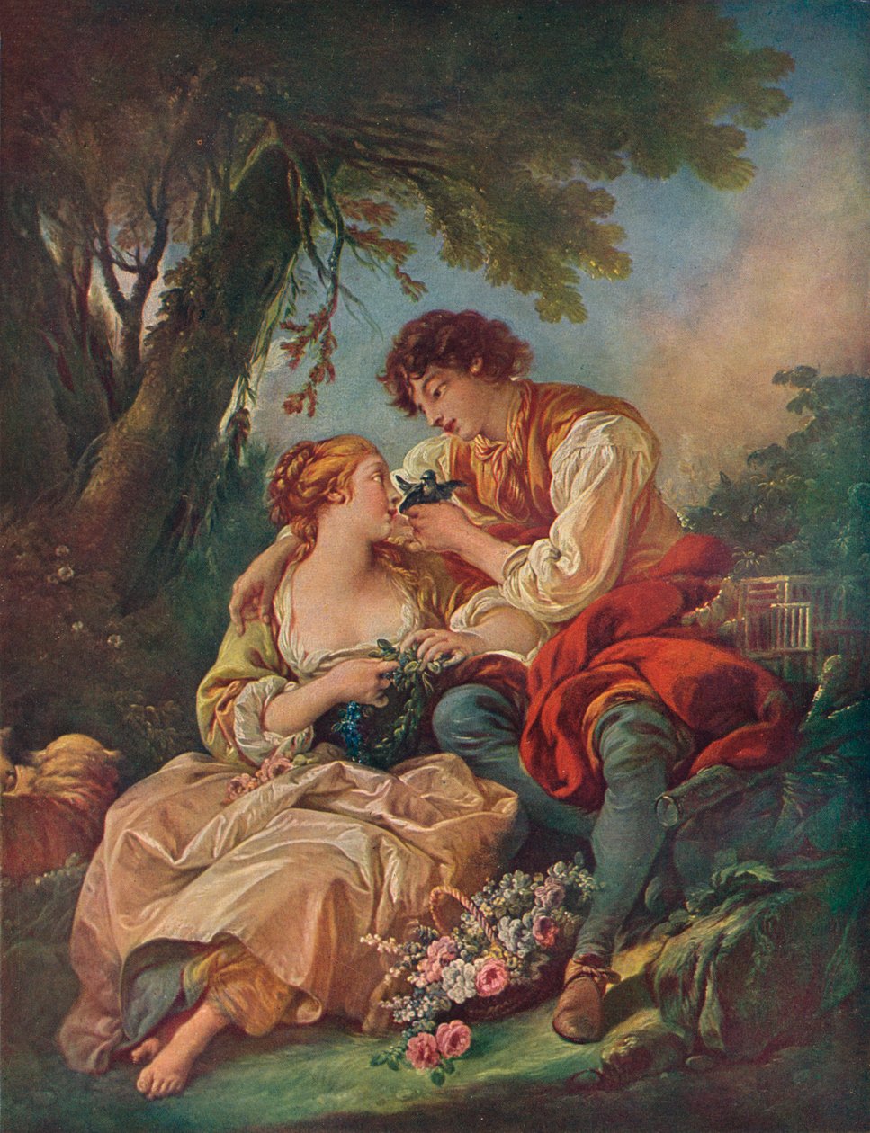 Pastoralt ämne, 1700-talet av François Boucher