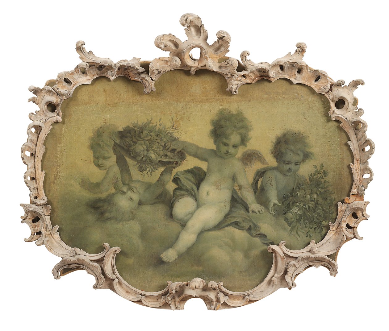 Putti disporterande av François Boucher